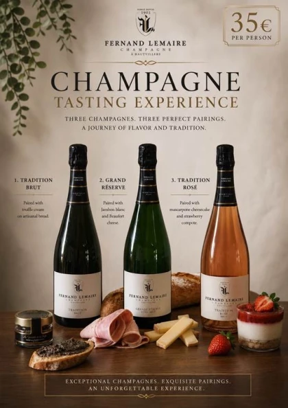Accords Mets et Champagnes - Vignerons Indépendants