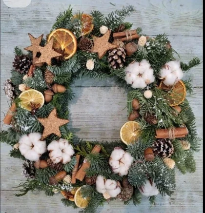 Atelier Couronne de Noël - Vignerons Indépendants