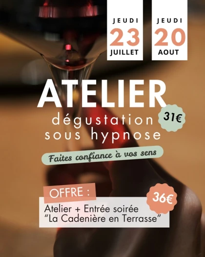 Dégustation sous hypnose légère - Vignerons Indépendants