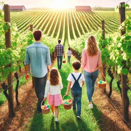 Samedi 19 avril : Chasse aux oeufs - Vignerons Indépendants