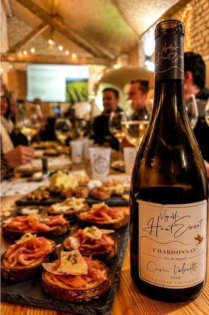 Soirée Accords La truite du Cambrésis et le Vignoble du Haut Escaut - Vignerons Indépendants