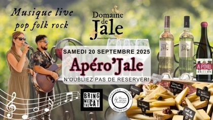 Soirée Apéro'Jale Vin & Fromages 20 septembre 2025 - Vignerons Indépendants