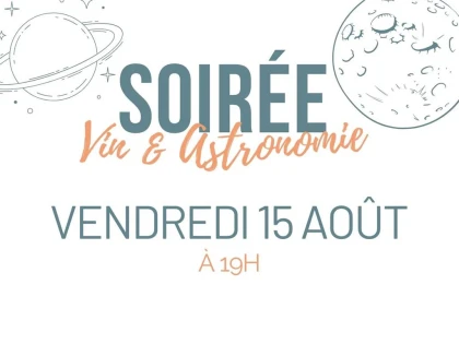 Soirée Vin & Astronomie - Vignerons Indépendants