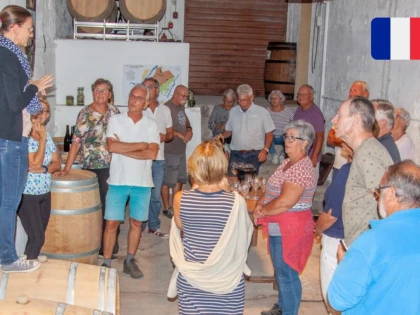 Visite de la cave (chais de vinification) et Dégustation de vin - Vignerons Indépendants