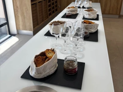 Visite du chai et dégustation avec tartinables - Formule gourmande (en français) - Vignerons Indépendants