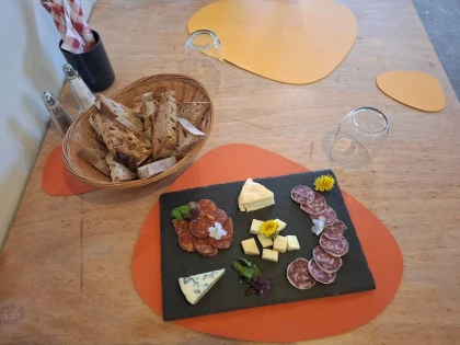 Atelier tampon sur tissu plus apéro - Vignerons Indépendants