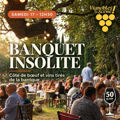 Banquet insolite chez Grangeneuve - Vignerons Indépendants
