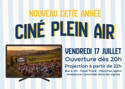 Ciné Plein Air dans les Vignes - Vignerons Indépendants
