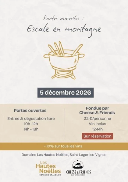 Escale en montagne - Vignerons Indépendants