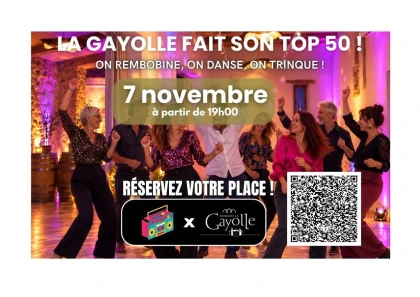 Samedi 7 novembre 🪩 LA GAYOLLE FAIT SON TOP 50 ! - Vignerons Indépendants