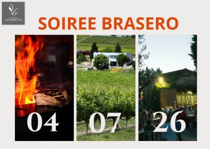 SOIREE BRASERO SAMEDI 4 JUILLET 2026 - Vignerons Indépendants
