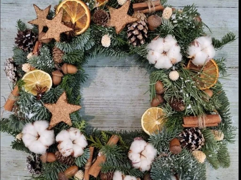 Atelier Couronne de Noël - Vignerons Indépendants