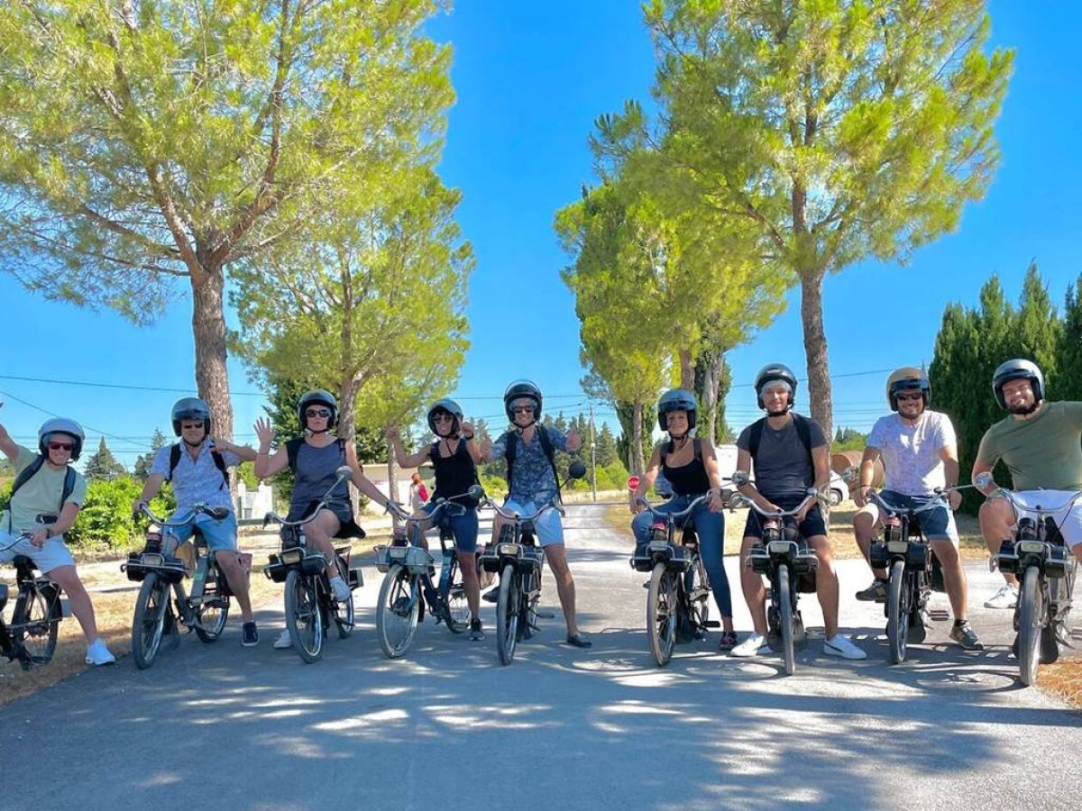 Balade en Solex & Dégustation de Vin - Vignerons Indépendants