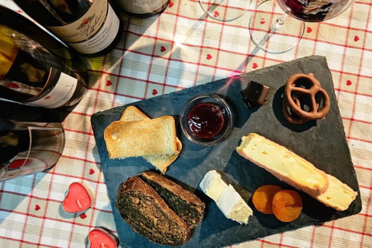 Dégustation en amoureux (vin, fromage et chocolat) - Vignerons Indépendants