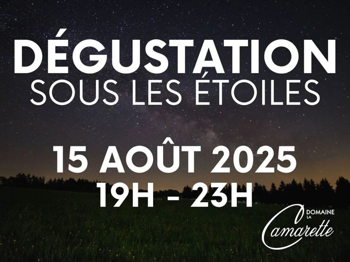 Dégustation sous les Etoiles - Vignerons Indépendants