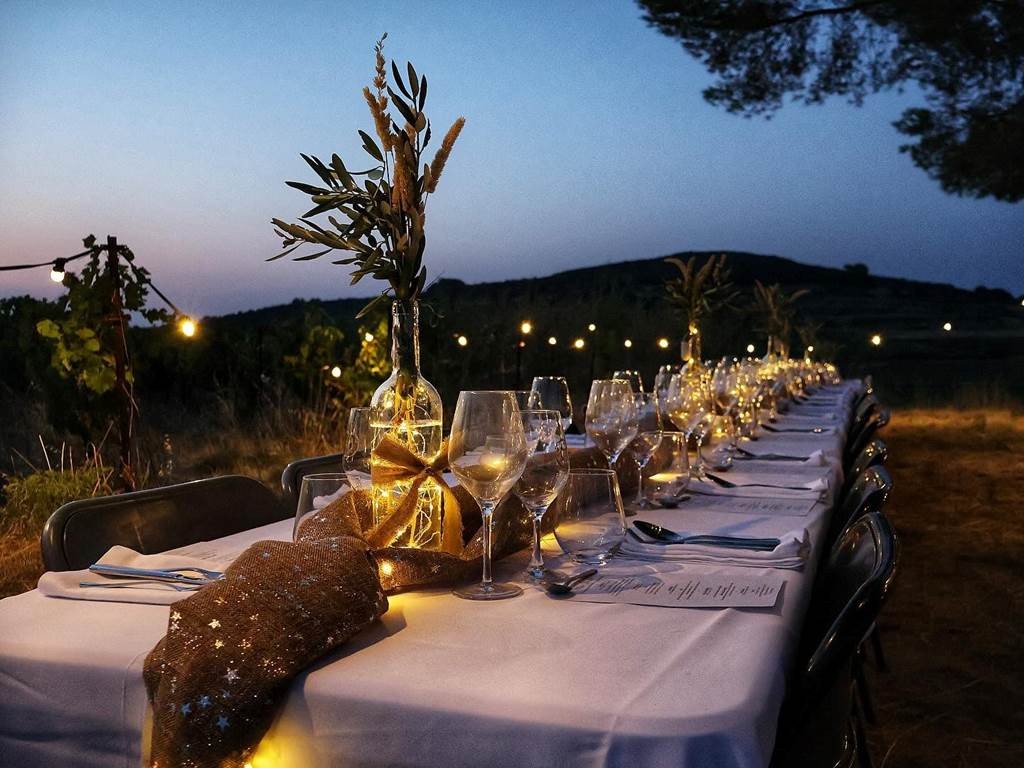 Dîner champêtre élégant et balade au clair de lune - Vignerons Indépendants