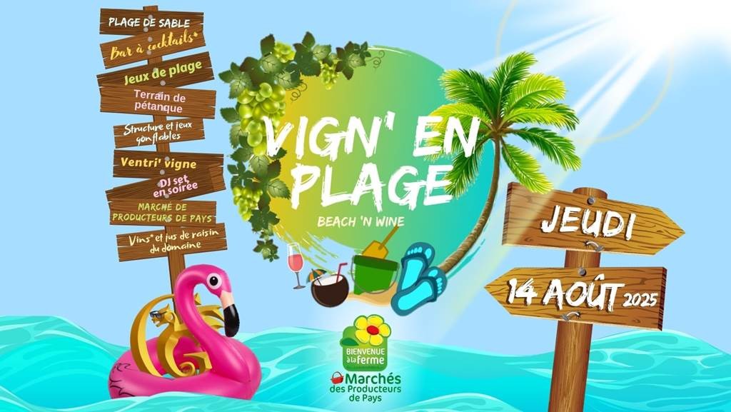 Événement "Vign' en Plage" - Vignerons Indépendants