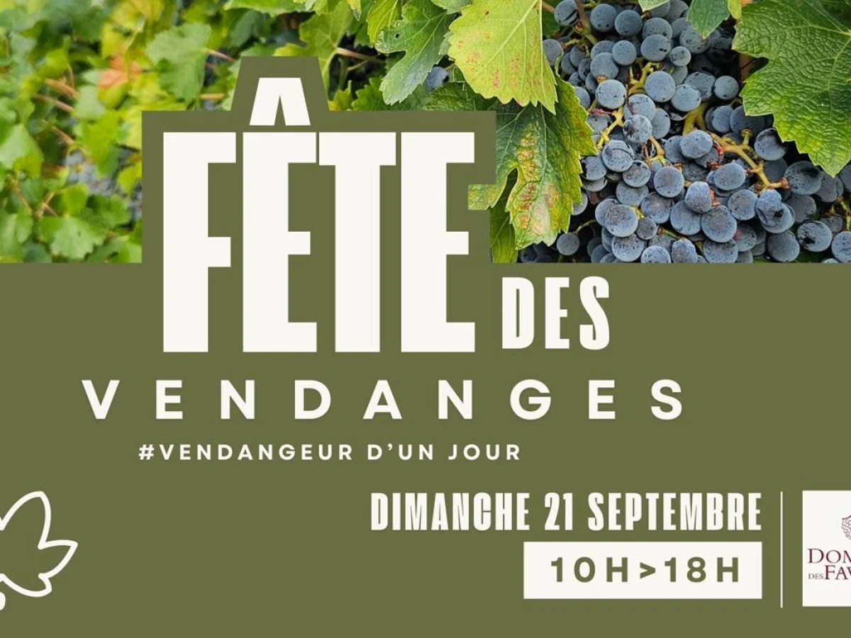 Fête des Vendanges - 21 septembre - Vignerons Indépendants