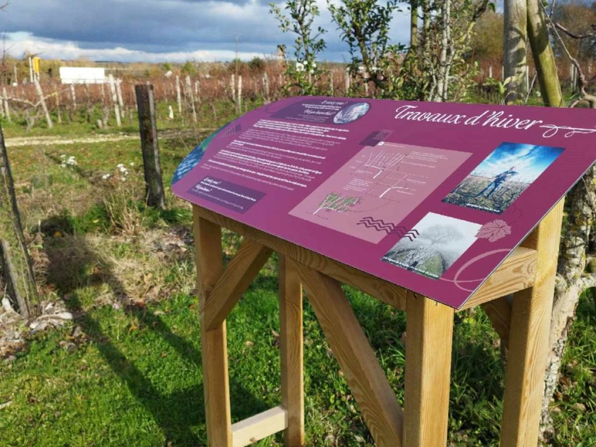Le sentier pédagogique - Vignerons Indépendants