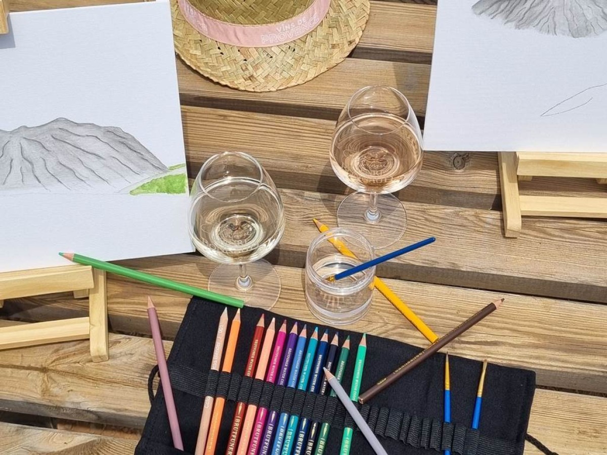 Peinture dans les vignes - Vignerons Indépendants