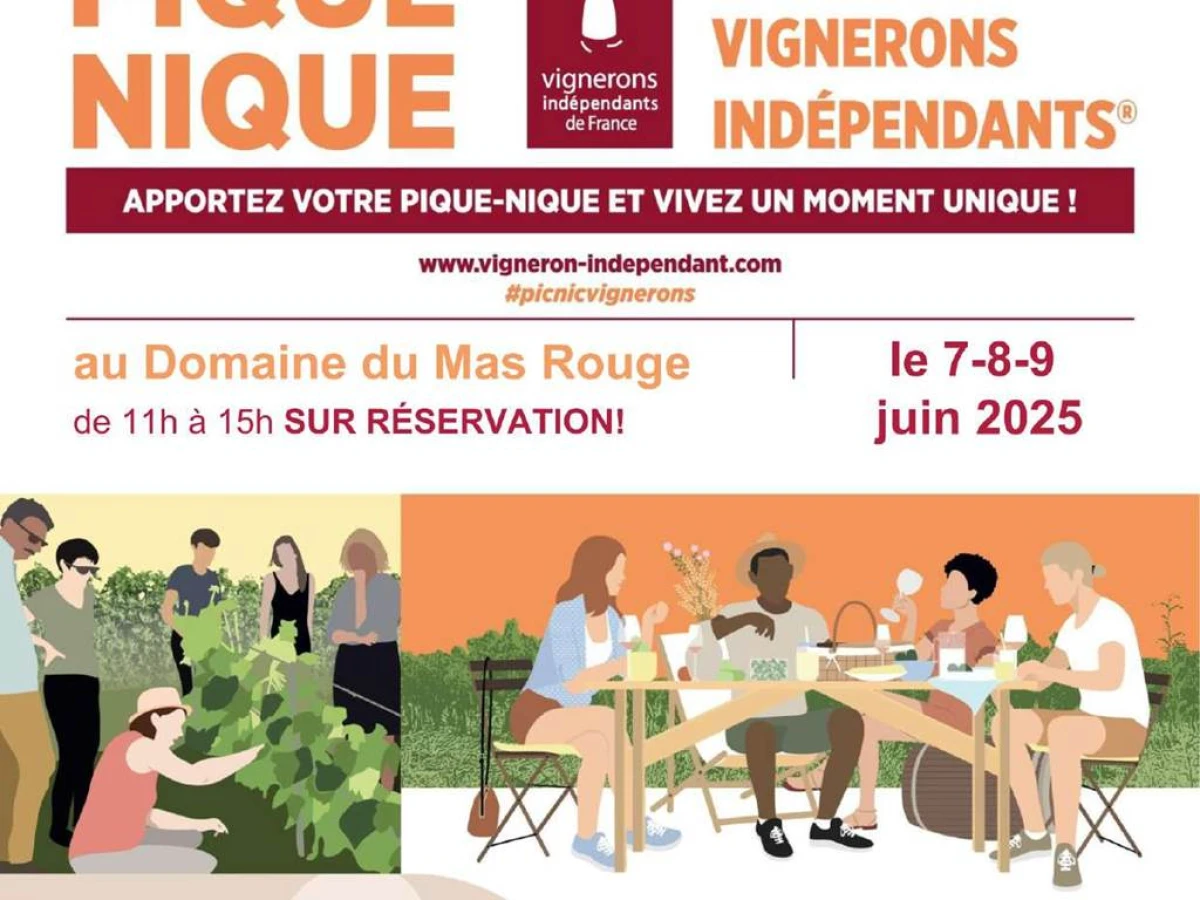 Pique nique des vignerons indépendants 2025 - Vignerons Indépendants