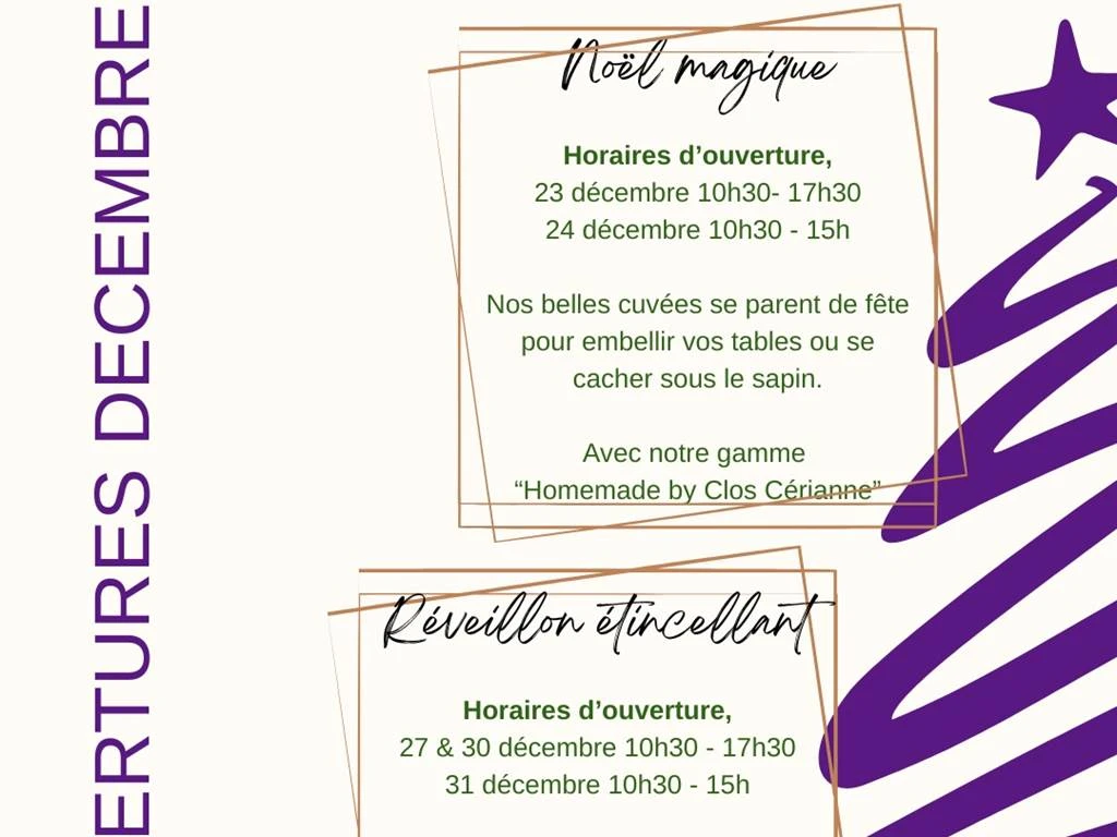 Portes ouvertes de Noël - Vignerons Indépendants