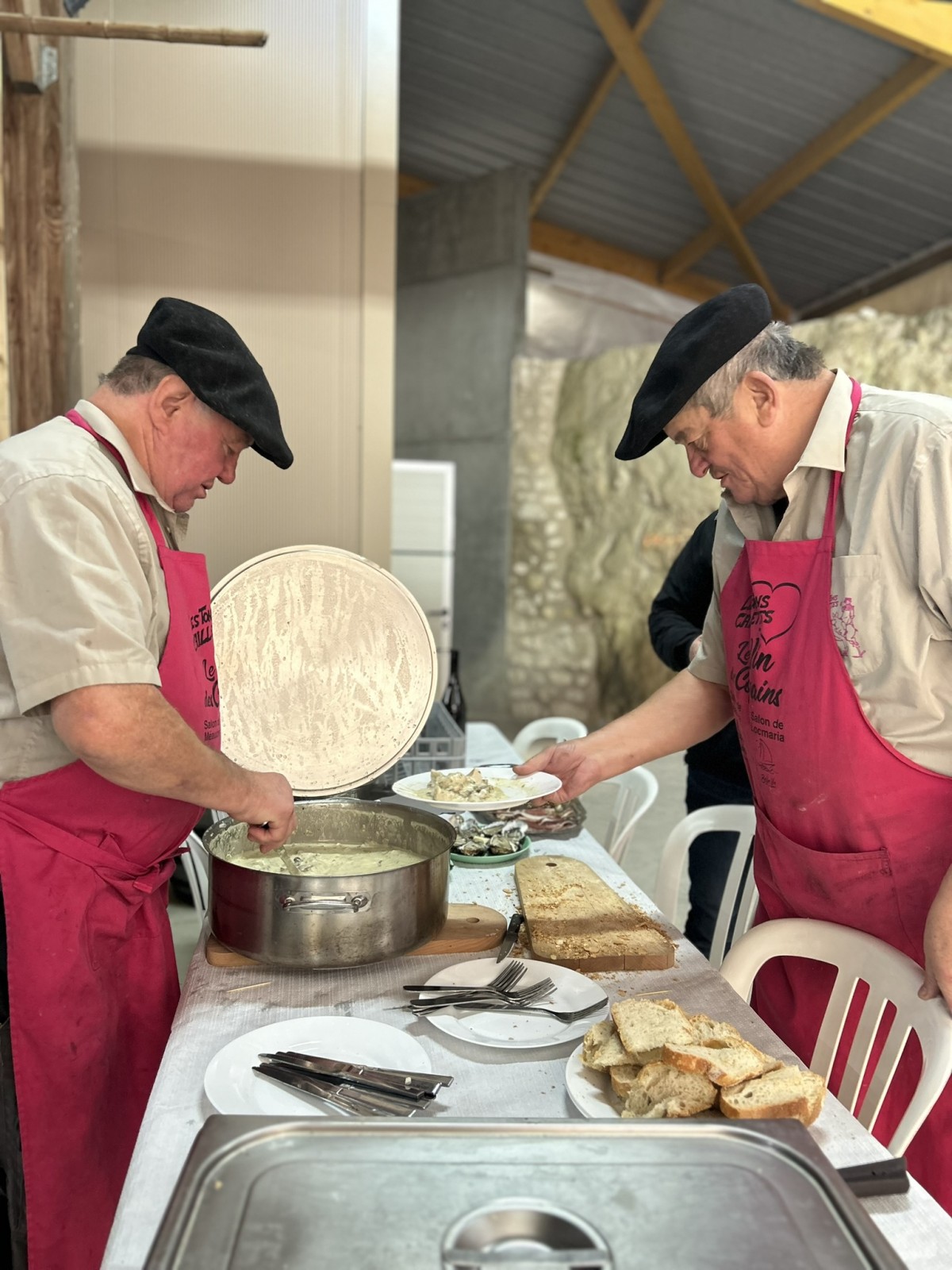 Repas du midi - Portes ouvertes 29 & 30 Novembre - Vignerons Indépendants