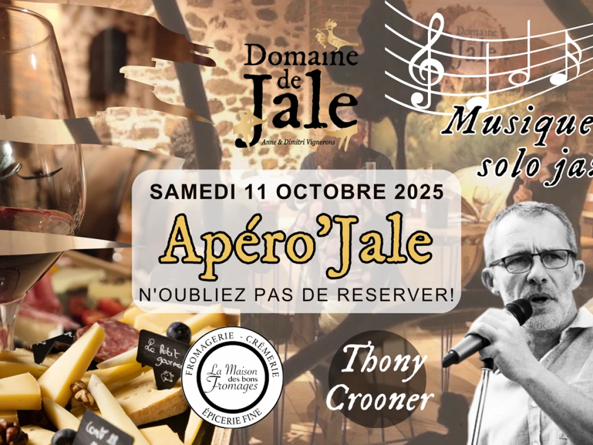 Soirée Apéro'Jale Vin & Fromages 11 octobre 2025 - Vignerons Indépendants