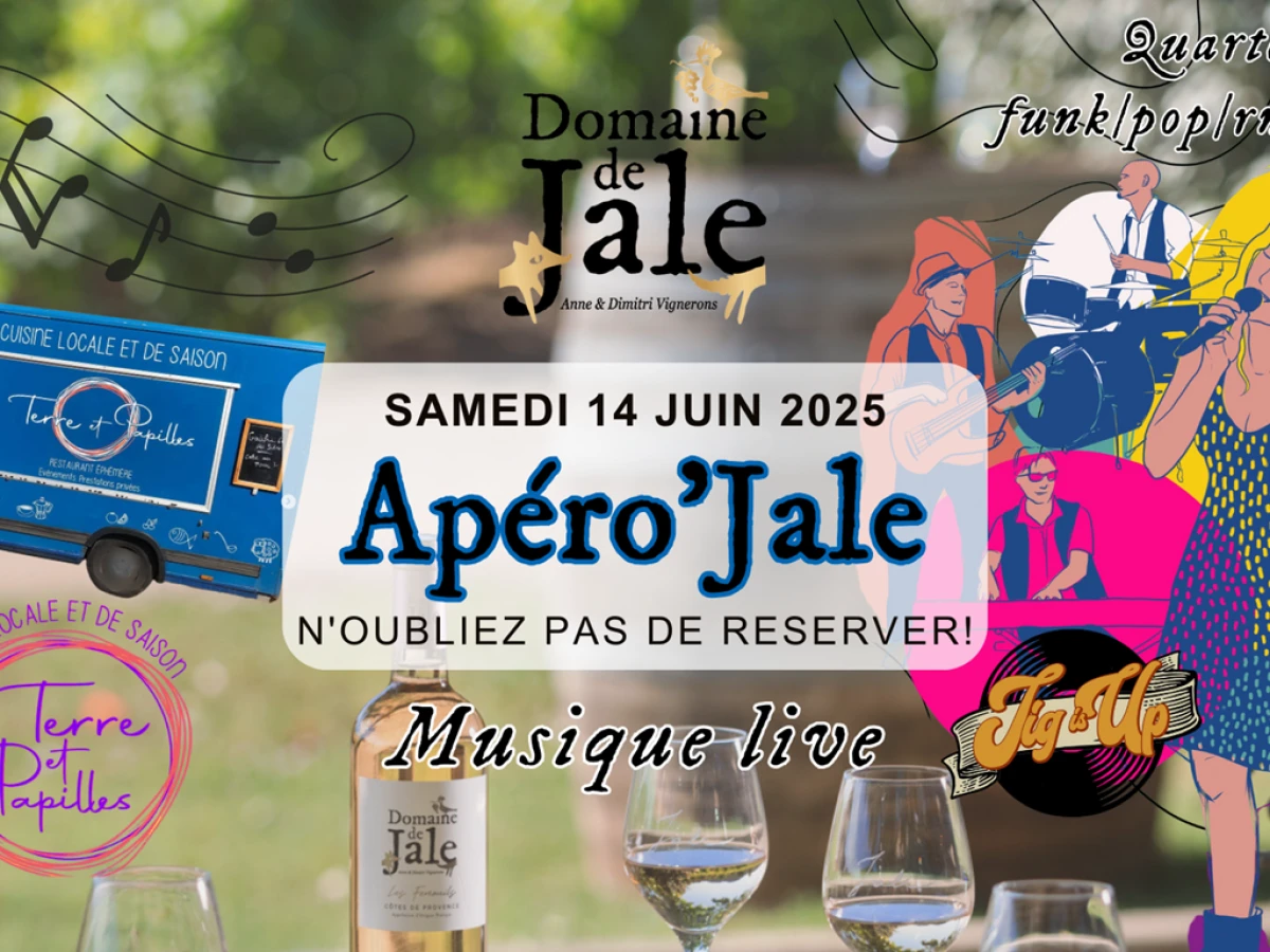 Les Apéro'Jale 2025 : Soirée Street Food et Vins AOP Côtes de Provence ! - Vignerons Indépendants