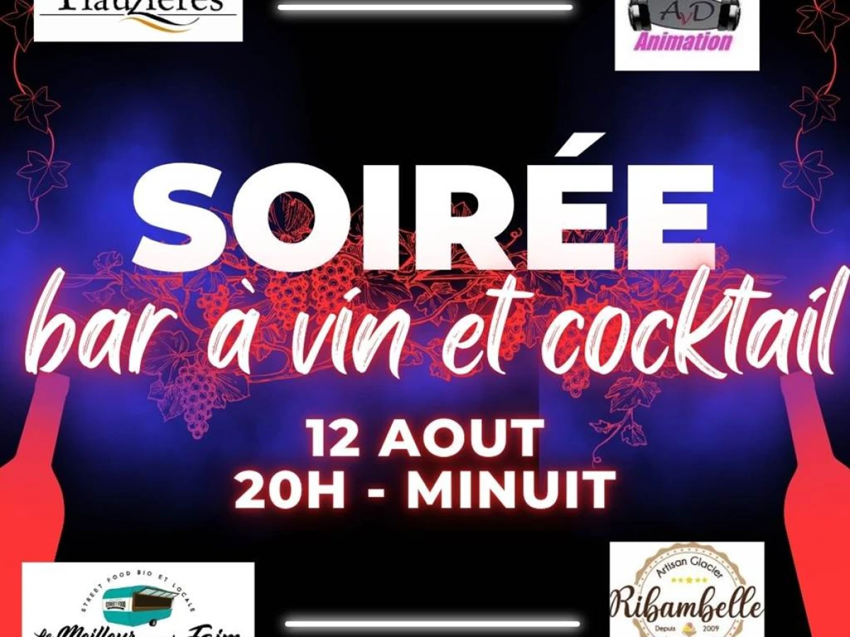 Soirée Bar à vin & Cocktails - Vignerons Indépendants