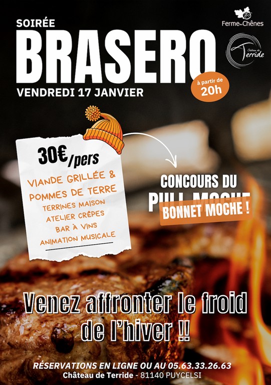 Soirée BRASERO - Vignerons Indépendants