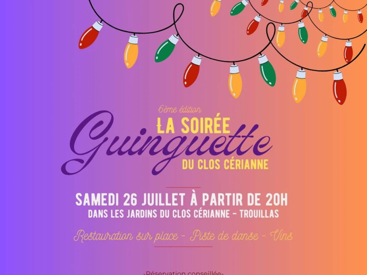 Soirée Guinguette - Vignerons Indépendants