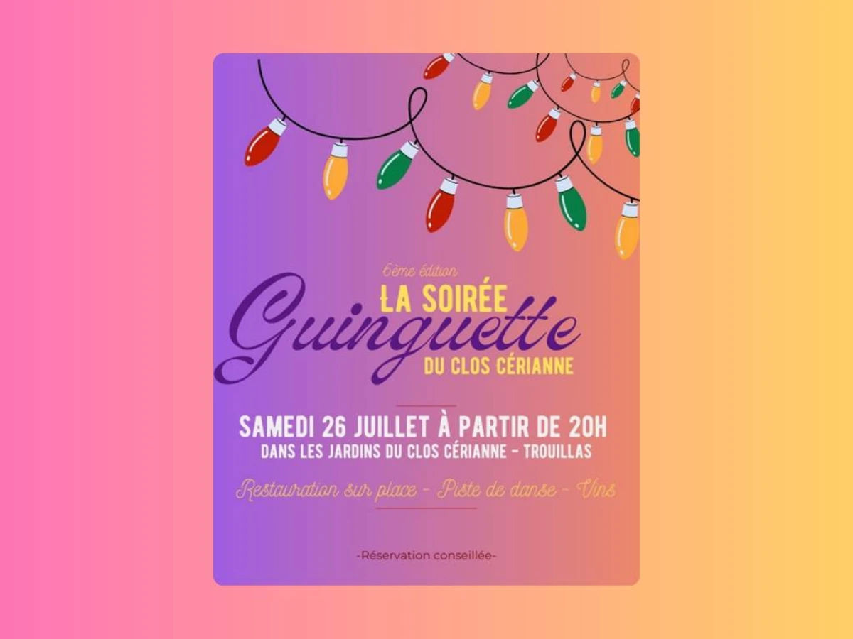 Soirée Guinguette - Vignerons Indépendants