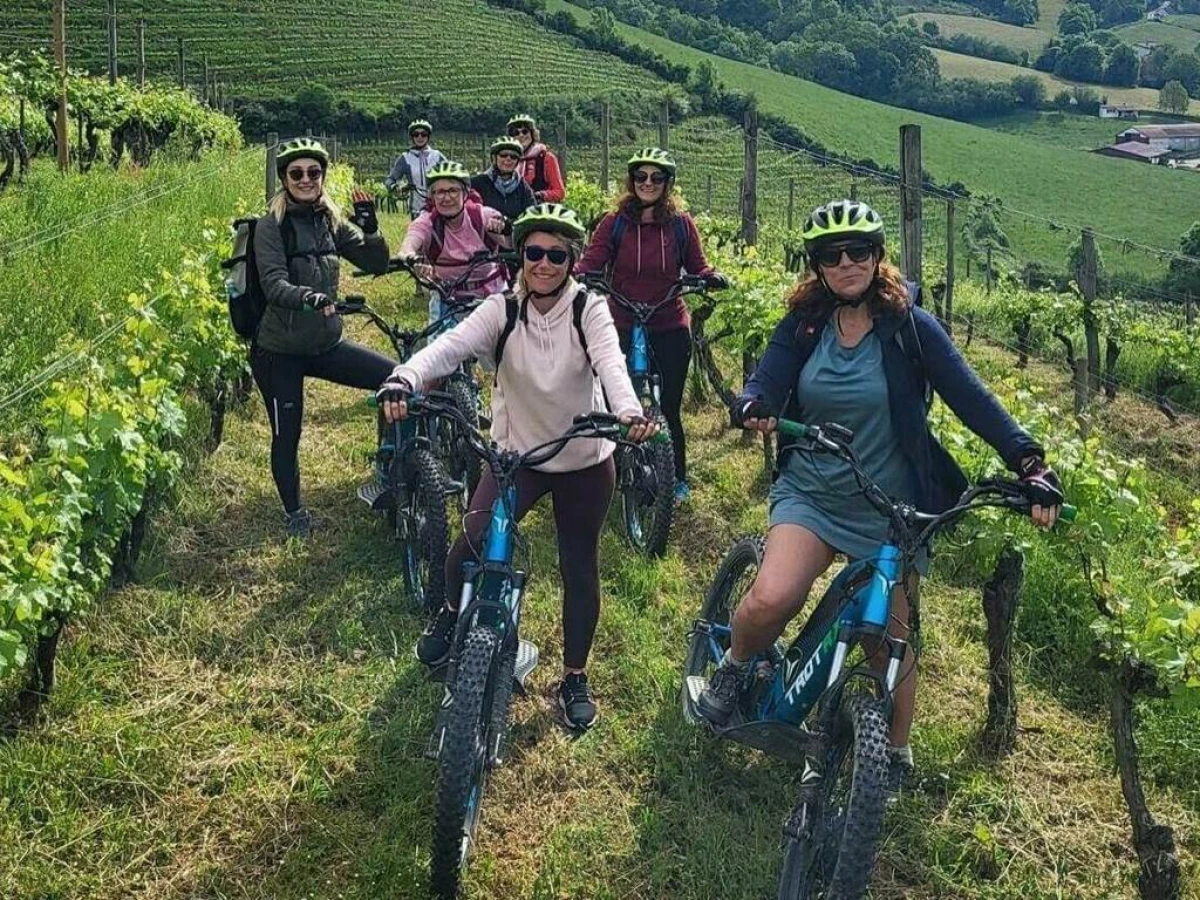 Trottinette dans les vignes - Vignerons Indépendants