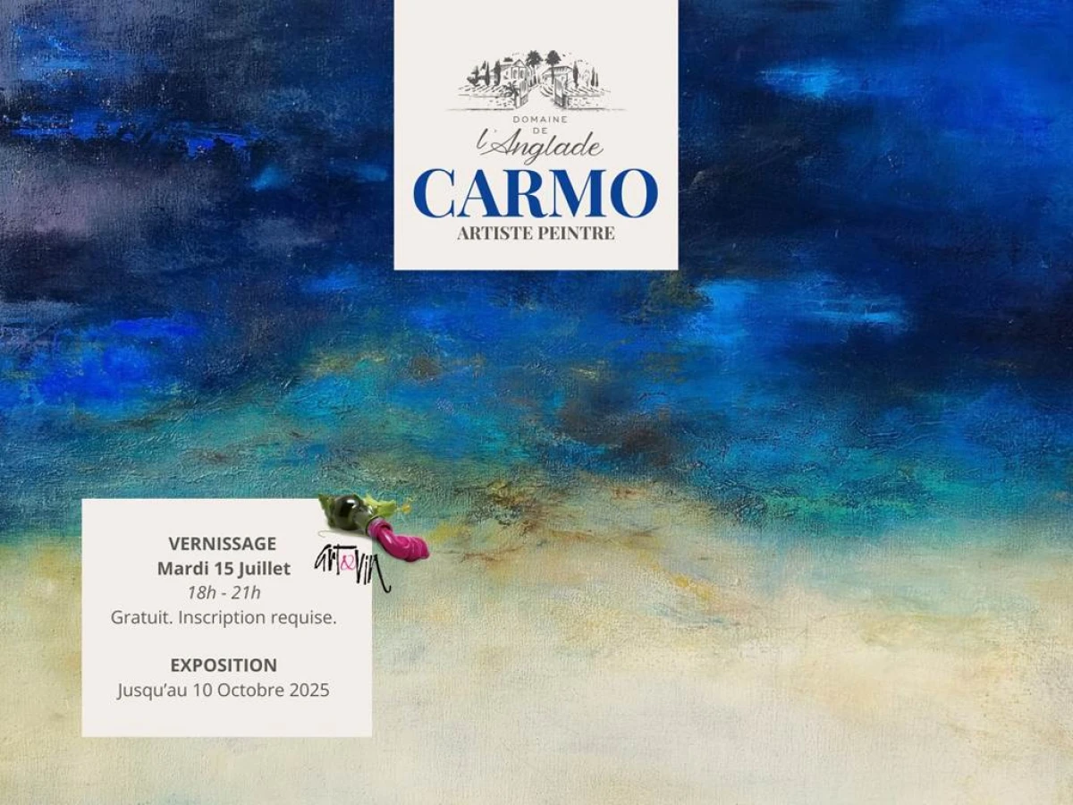 Vernissage Carmo peintures - Vignerons Indépendants
