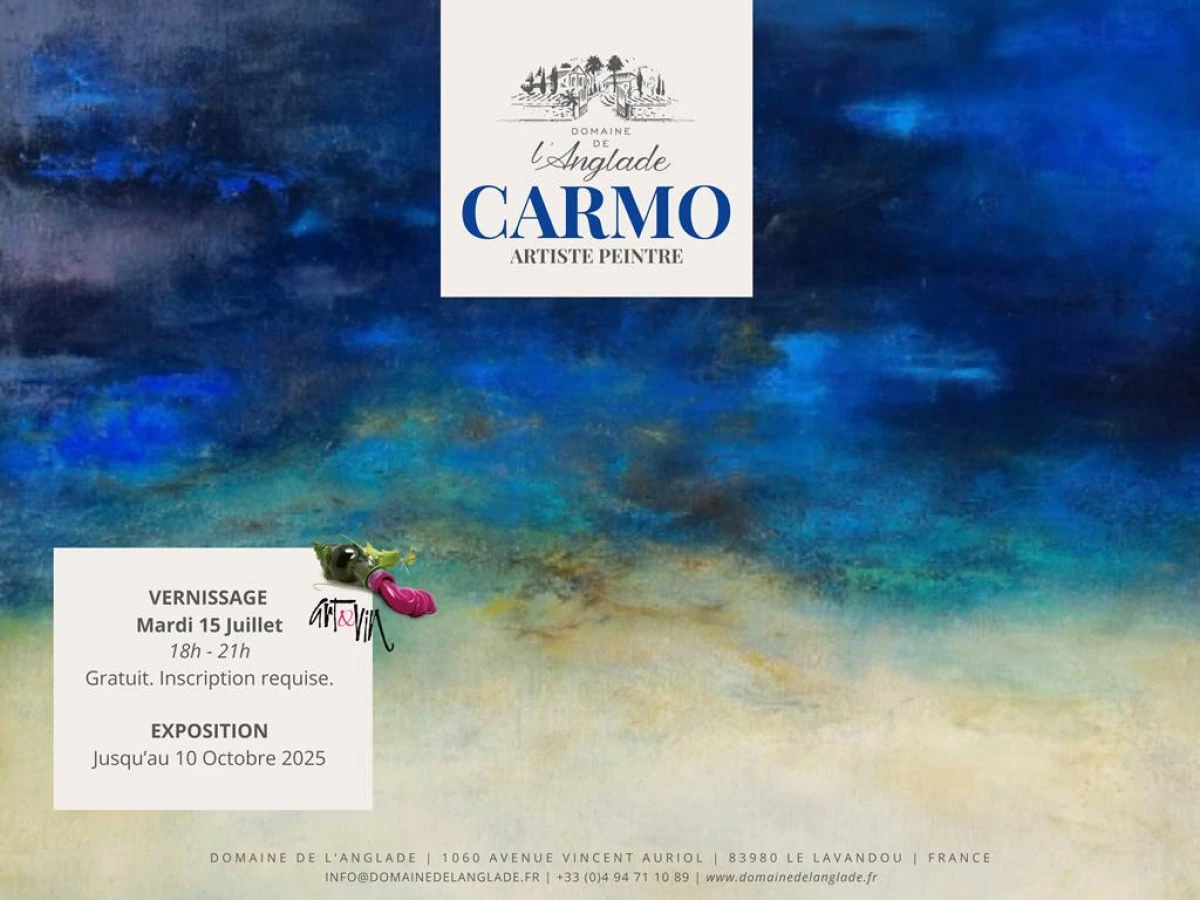 Vernissage Carmo peintures - Vignerons Indépendants