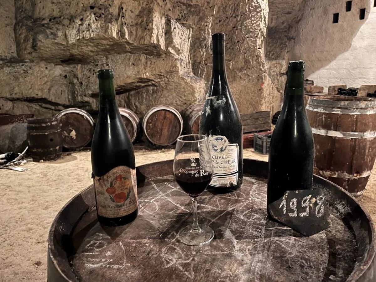 Visite de cave troglodyte et vieux millésimes - Vignerons Indépendants