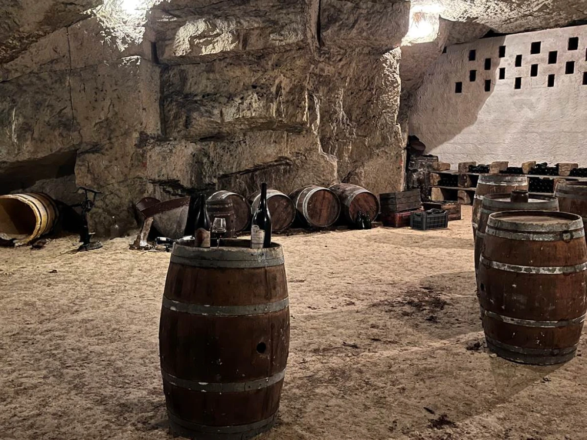Visite de cave troglodyte et vieux millésimes - Vignerons Indépendants