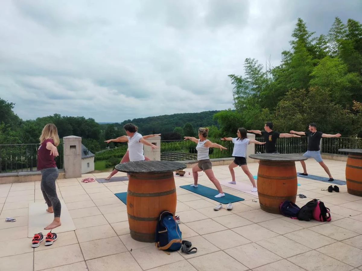 Yoga avec vue - Vignerons Indépendants